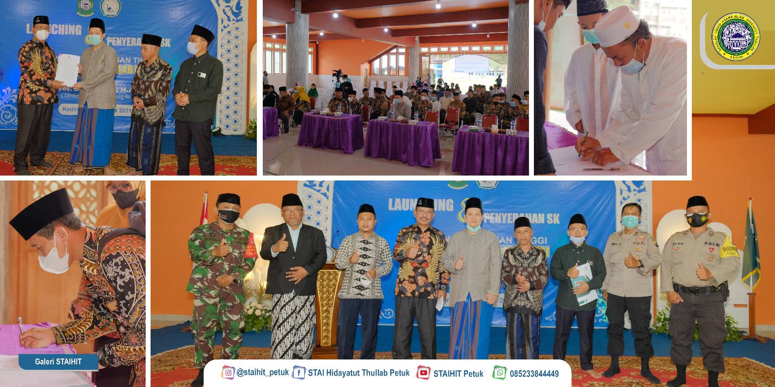 Launching & Penyerahan SK Pendirian Perguruan Tinggi STAI Hidayatut Thullab Kediri